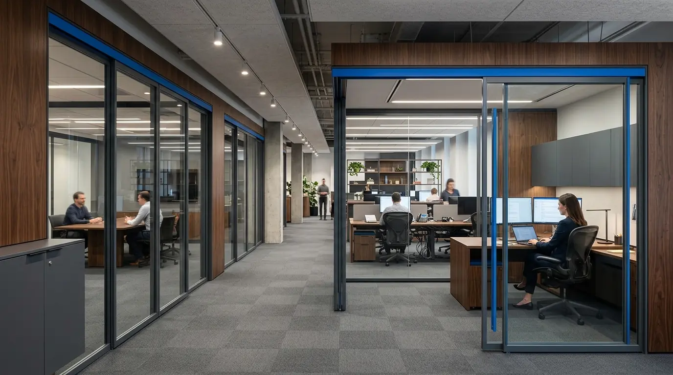 Перегородки для животных из гипсокартона в коворкинге: монтаж — пример готового проекта